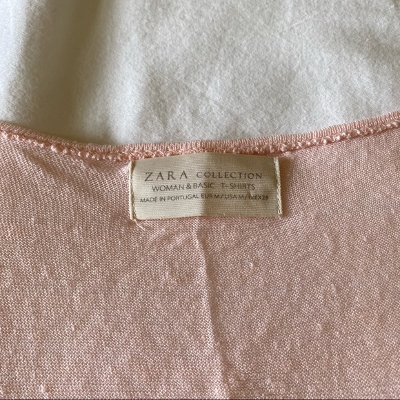 ZARA short sleeve knit top - Picture 2 of 5